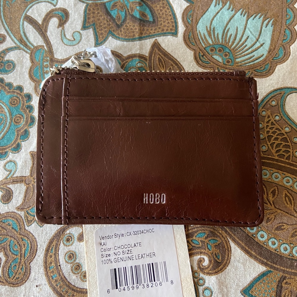 HOBO Kia Leather Card Case - Picture 2 of 6